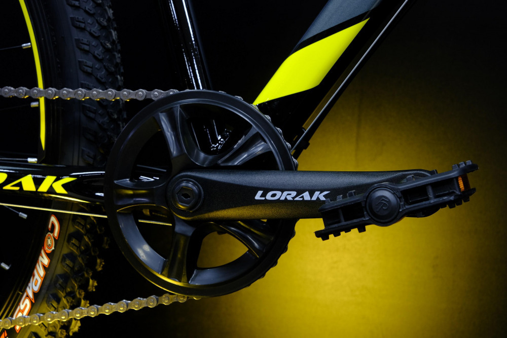 LORAK Safe 27,5 Cassete Чёрный/Жёлтый