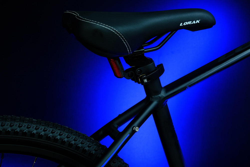 LORAK M-07 Prom Матовый Чёрный/Синий 21р (на рост 183-190)