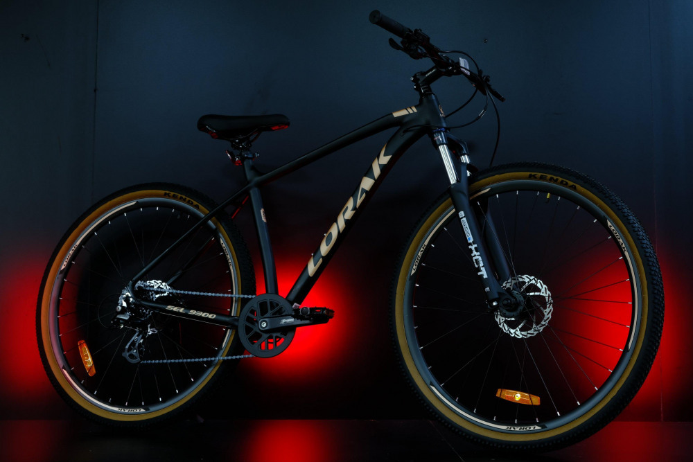 LORAK Sel 9300 Матовый Черный/Коричневый 18р (на рост 163-179)