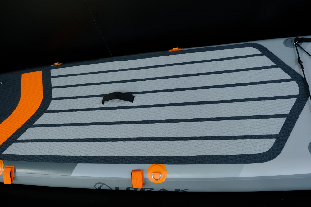 Сапборд Lorak 908 (320*81*15) серо-оранжевый, код 77908