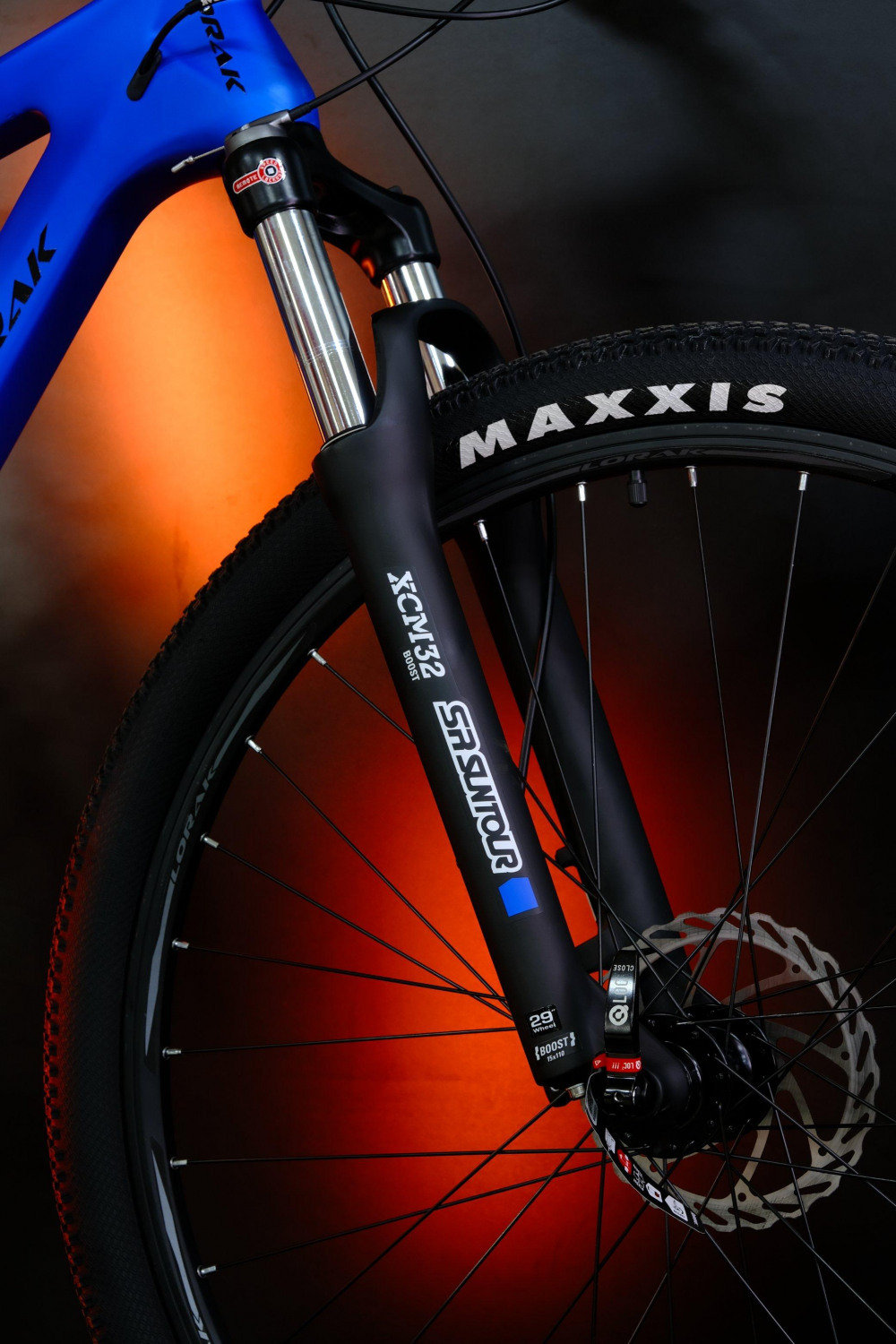 LORAK Carbon 29 300 Матовый Синий/Чёрный глянец