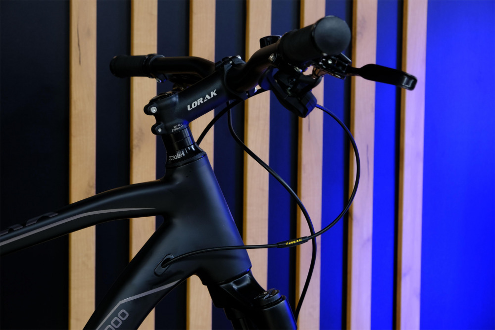 LORAK MT 29 - 5000 Матовый Чёрный/Серый рама 19 (на рост 172-183)